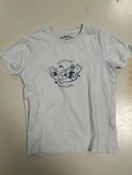 Tee-shirt petits ours 7-8ans